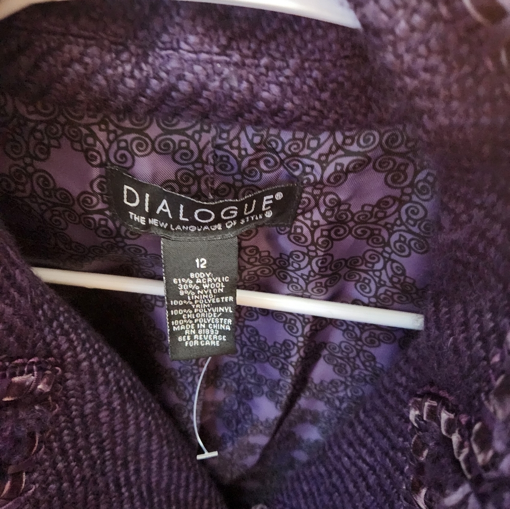Purple blazers dialogue